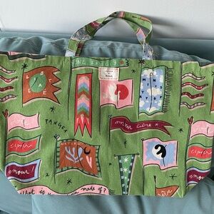 Sezane x Pangea tote